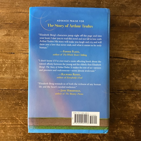 The Story of Arthur Truly by Elizabeth Berg. Hardcover Book - Picture 2 of 7